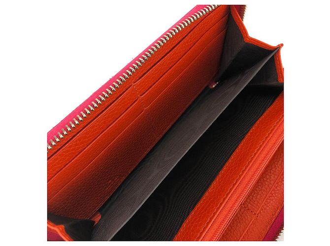 Gucci Bamboo Zip Around Long Wallet Leather Wallet - view 7