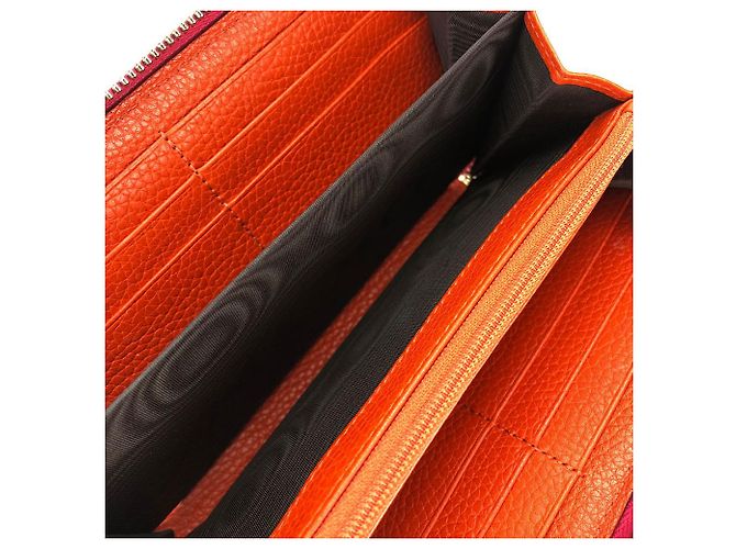 Gucci Bamboo Zip Around Long Wallet Leather Wallet - view 8