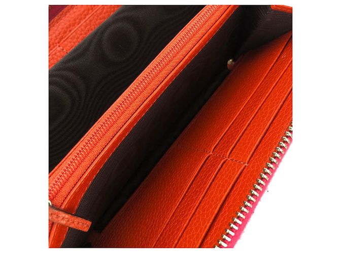 Gucci Bamboo Zip Around Long Wallet Leather Wallet - view 9
