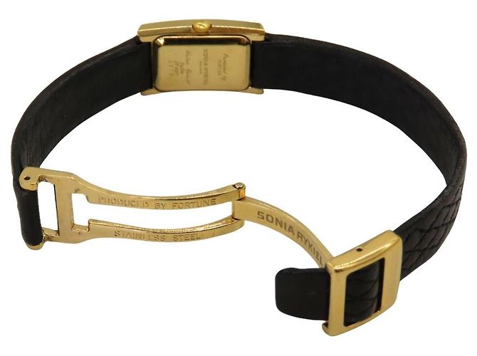 Autre Marque Sonia Rykiel Quarz Quadrat Damen Golden - Ansicht 4