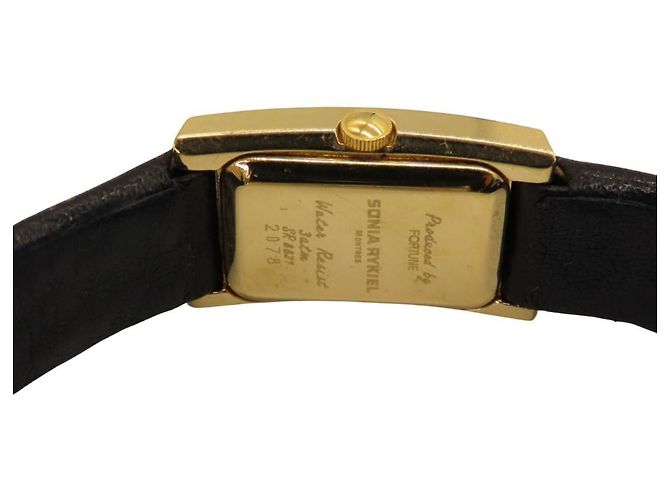 Autre Marque Sonia Rykiel Quarz Quadrat Damen Golden - Ansicht 5