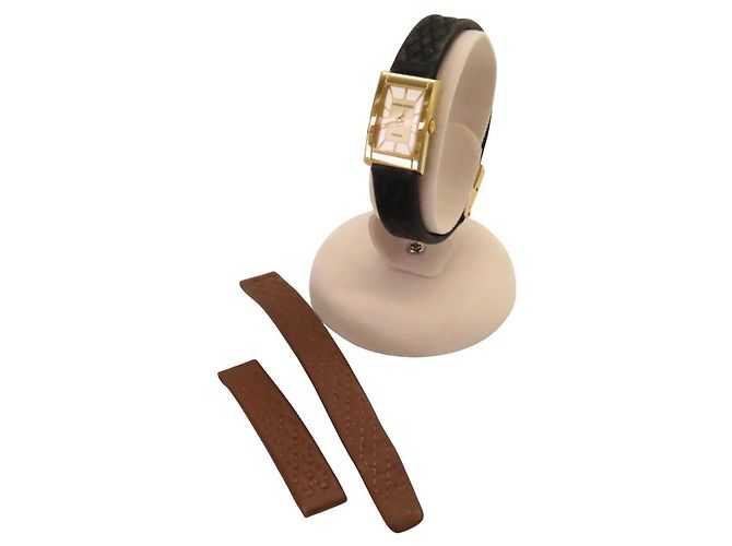 Autre Marque Sonia Rykiel Quarz Quadrat Damen Golden - Ansicht 9