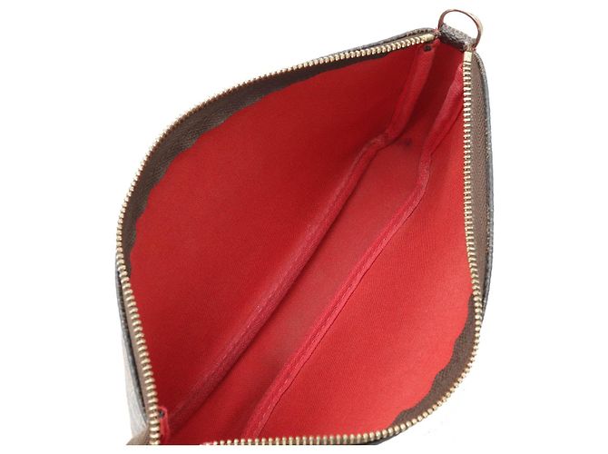 Pochette Accessoires Damier Louis Vuitton Marrone - vista 6