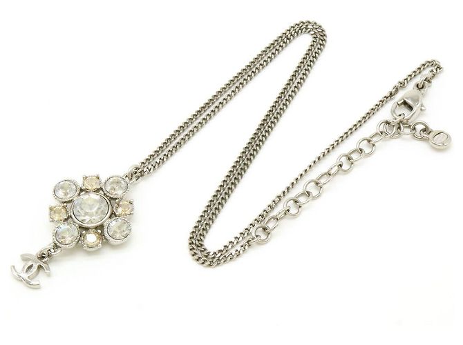 Timeless Pendente in metallo Coco Mark di Chanel 10V Argento - vista 2