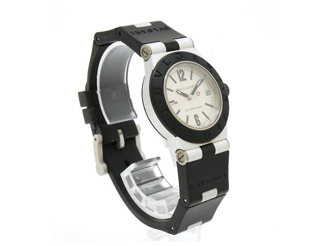 Bulgari Bvlgari Aluminium Aluminum Quartz Silber - Ansicht 3