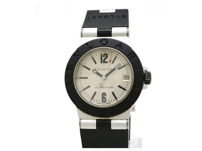 Bulgari Bvlgari Aluminium Aluminum Quartz Silber - Ansicht 4