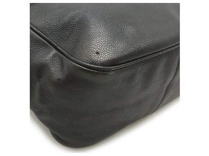 Timeless Chanel Kaviarleder Rucksack Schwarz - Ansicht 3