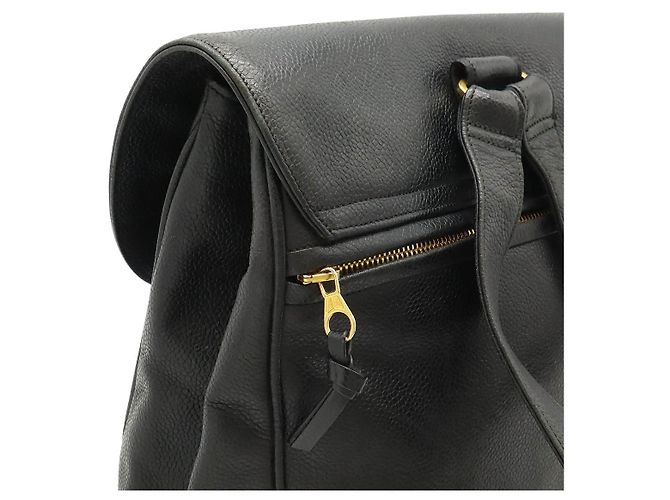 Timeless Chanel Kaviarleder Rucksack Schwarz - Ansicht 4