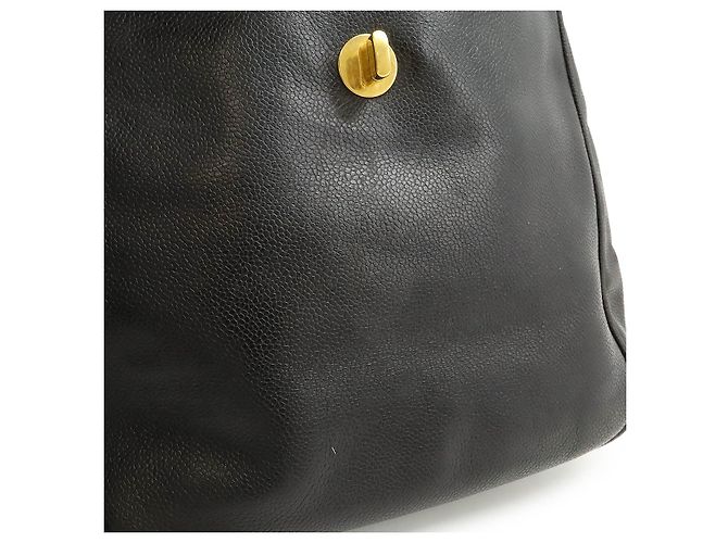 Timeless Chanel Kaviarleder Rucksack Schwarz - Ansicht 8