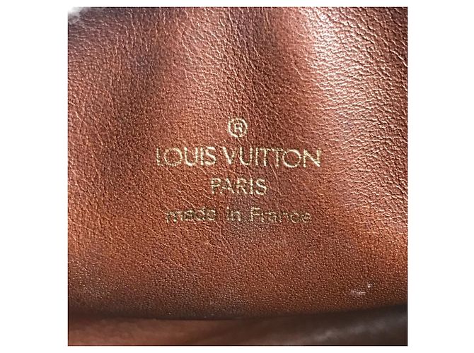 Borsa Pochette Accessoires Charm Monogram Louis Vuitton Marrone Bianco - vista 14