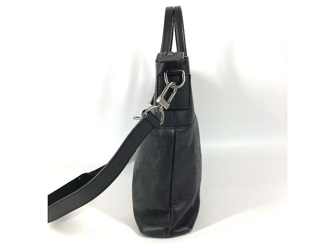 Borsa Louis Vuitton Damier Infini Nero - vista 3