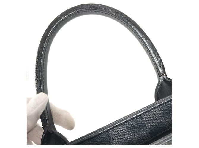 Maletín Damier Graphite N41564 de Louis Vuitton Negro - vista 10