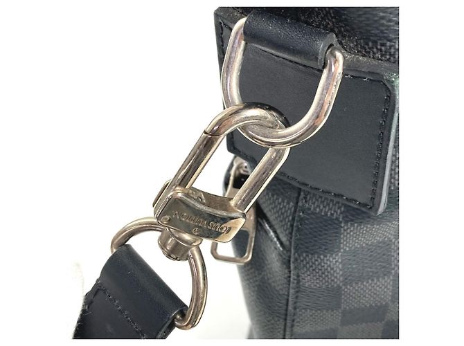 Maletín Damier Graphite N41564 de Louis Vuitton Negro - vista 11