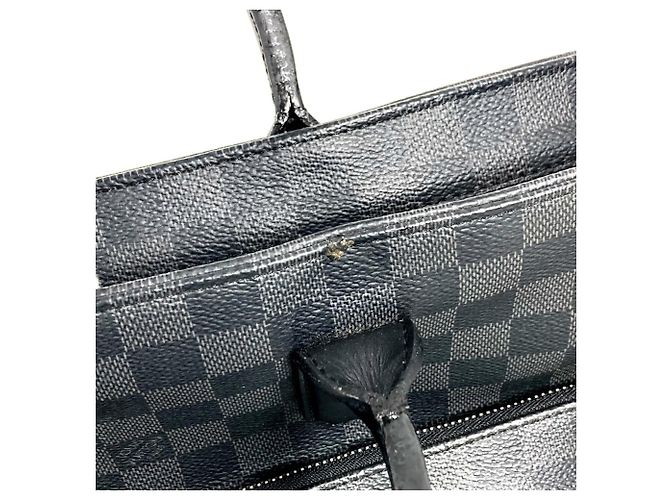 Maletín Damier Graphite N41564 de Louis Vuitton Negro - vista 18