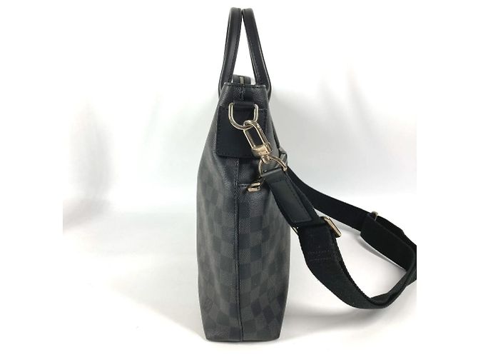 Maletín Damier Graphite N41564 de Louis Vuitton Negro - vista 3