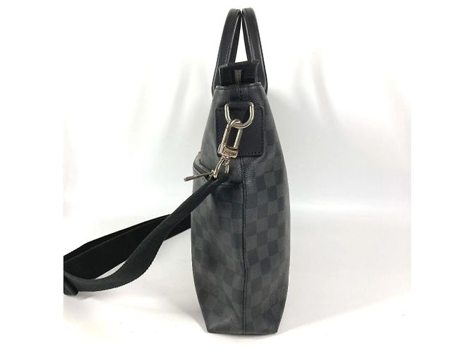 Maletín Damier Graphite N41564 de Louis Vuitton Negro - vista 4
