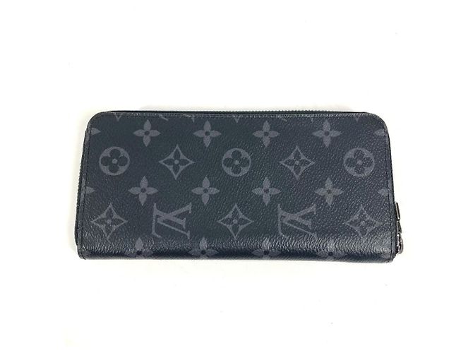 Louis Vuitton Monogram Eclipse Long Wallet Black - view 2