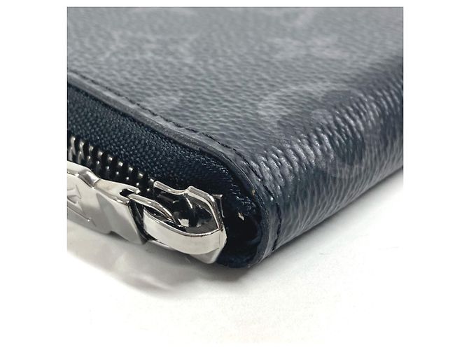 Louis Vuitton Monogram Eclipse Long Wallet Black - view 7