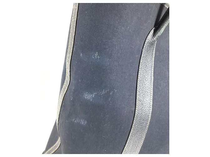 Hermès Borsa Tote HERMES Garden File MM Nero - vista 11