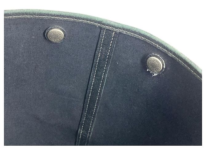 Hermès Borsa Tote HERMES Garden File MM Nero - vista 15