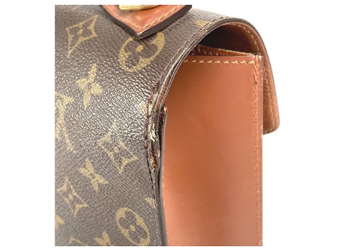 Borsa documenti Monceau 28 in Monogram M51185 di Louis Vuitton Marrone - vista 11
