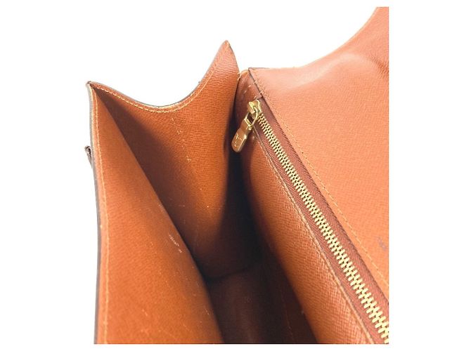 Borsa documenti Monceau 28 in Monogram M51185 di Louis Vuitton Marrone - vista 16
