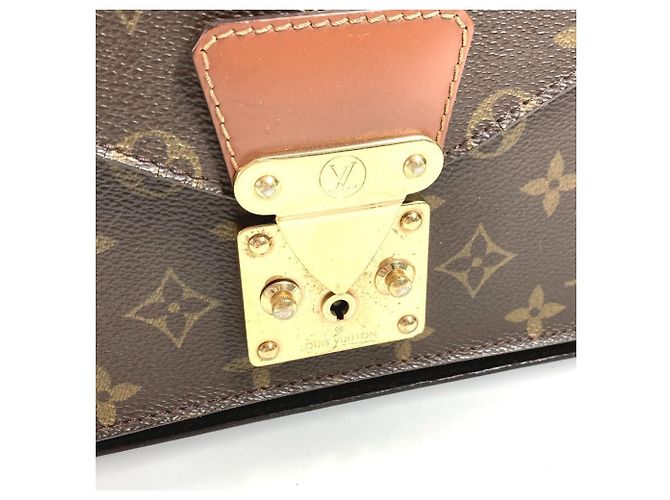 Borsa documenti Monceau 28 in Monogram M51185 di Louis Vuitton Marrone - vista 8