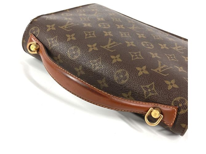 Borsa documenti Monceau 28 in Monogram M51185 di Louis Vuitton Marrone - vista 9