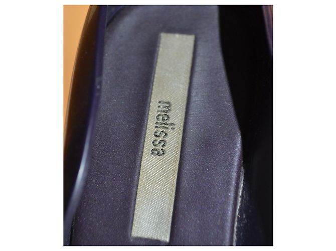 Décolleté Melissa Viola in Gomma Taglia 38 Viola scuro - vista 6