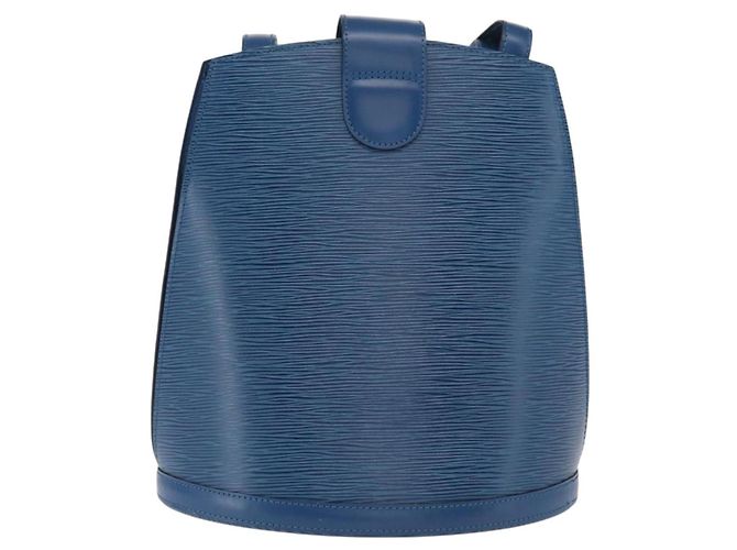 Borsa a Spalla Cluny Louis Vuitton in Pelle Epi Blu - vista 2