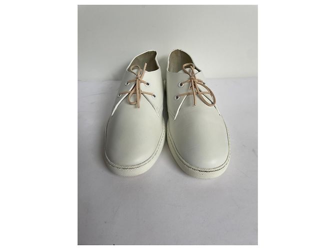 Hermès Derbies Blanc - vue 3