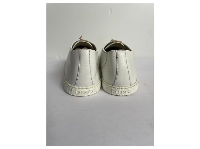Hermès Derbies Blanc - vue 5
