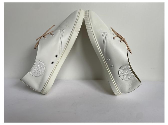 Hermès Derbies Blanc - vue 6
