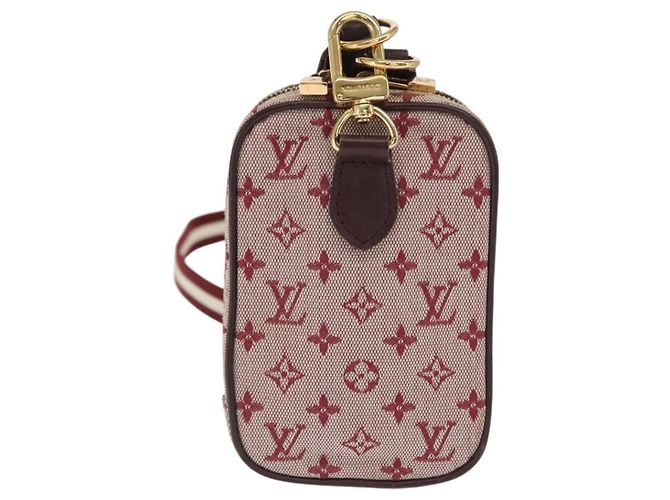 Borsa a Tracolla Mini Lin Louis Vuitton Rosso - vista 2