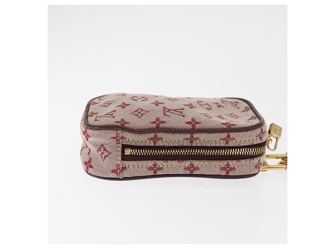 Borsa a Tracolla Mini Lin Louis Vuitton Rosso - vista 3