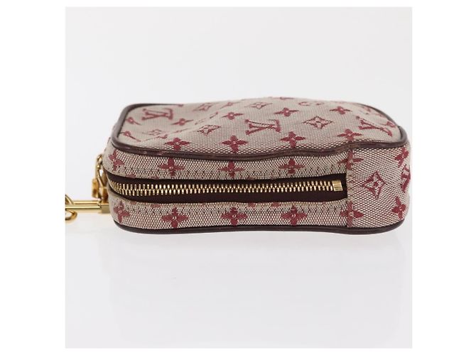 Borsa a Tracolla Mini Lin Louis Vuitton Rosso - vista 4