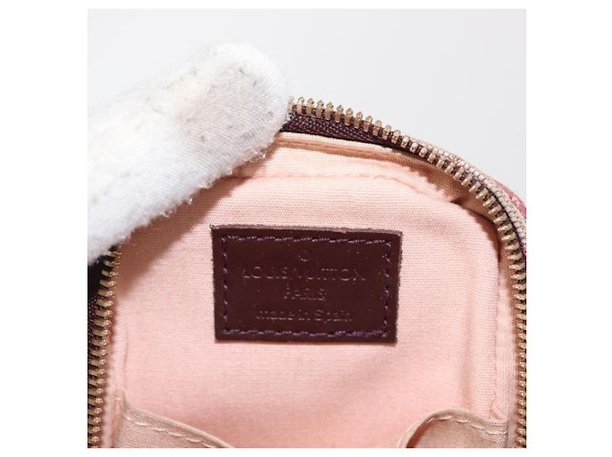 Borsa a Tracolla Mini Lin Louis Vuitton Rosso - vista 6