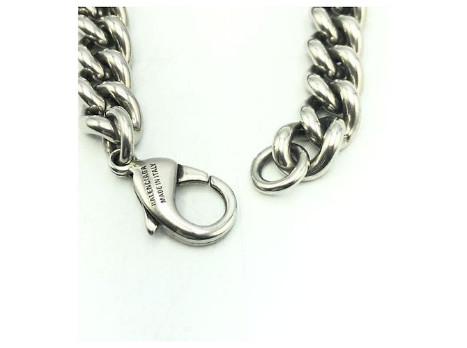 Pulseira de Charme BB Icon Prata da Balenciaga - vista 6
