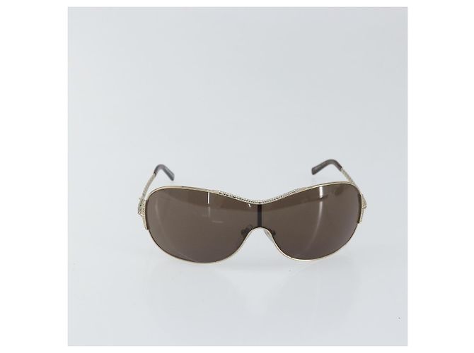 Gafas de sol Salvatore Ferragamo de metal marrón Auth hk3513 Castaño - vista 2