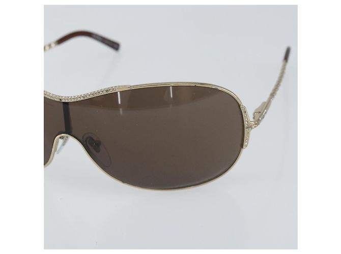 Gafas de sol Salvatore Ferragamo de metal marrón Auth hk3513 Castaño - vista 7