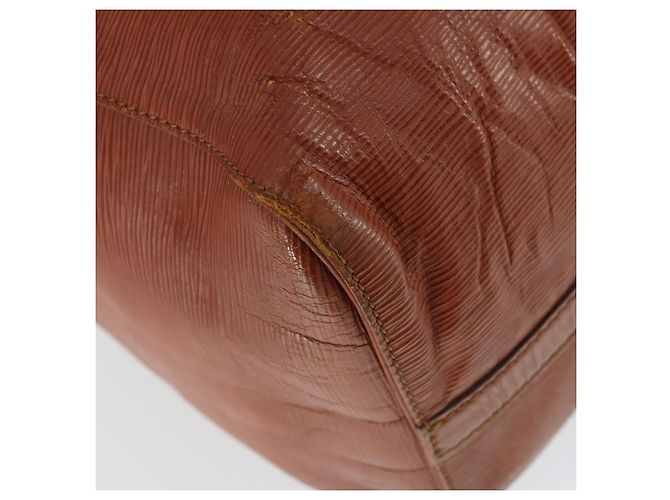 LOUIS VUITTON Epi Keepall 50 Borsa Boston Marrone M42968 LV Auth 168240 - vista 15