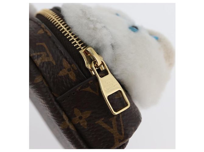 LOUIS VUITTON Monogram Adorable Bear Charm M02128 LV Auth 168254SAM Monogramma - vista 18