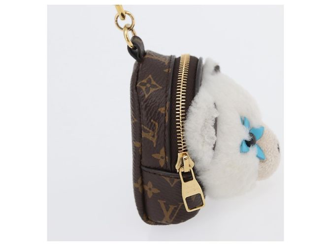 LOUIS VUITTON Monogram Adorable Bear Charm M02128 LV Auth 168254SAM Monogramma - vista 4