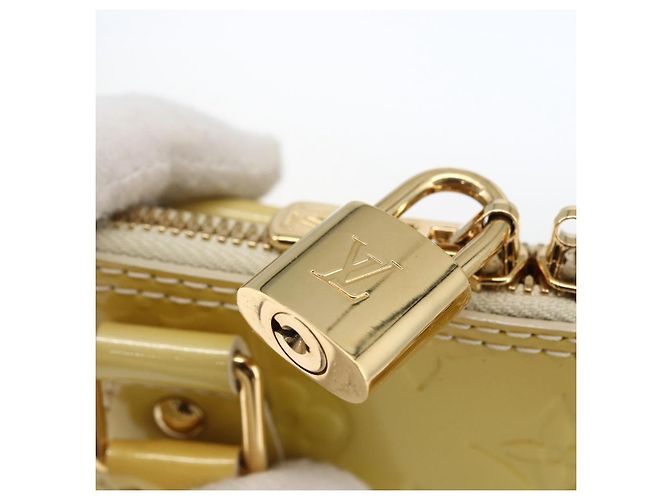 LOUIS VUITTON Borsa a Mano Monogram Vernis Alma PM Dunne M90170 LV Auth ka2396 - vista 10