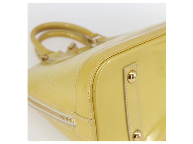 LOUIS VUITTON Borsa a Mano Monogram Vernis Alma PM Dunne M90170 LV Auth ka2396 - vista 16