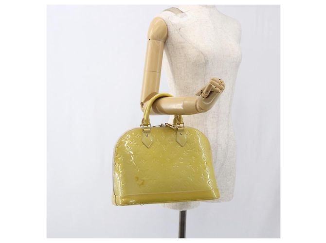 LOUIS VUITTON Borsa a Mano Monogram Vernis Alma PM Dunne M90170 LV Auth ka2396 - vista 22