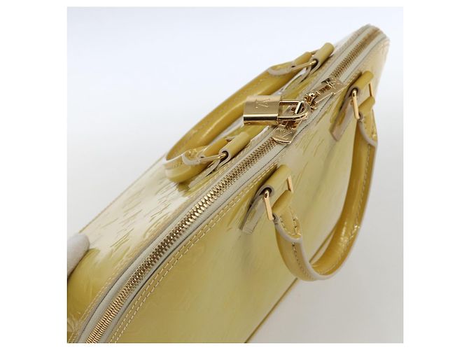 LOUIS VUITTON Borsa a Mano Monogram Vernis Alma PM Dunne M90170 LV Auth ka2396 - vista 6