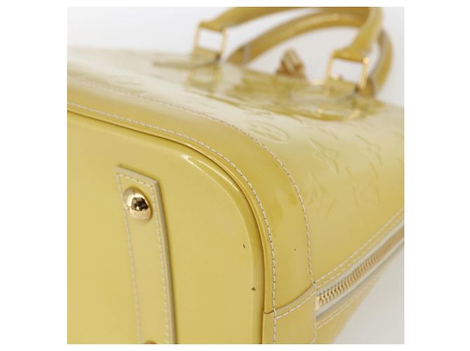 LOUIS VUITTON Borsa a Mano Monogram Vernis Alma PM Dunne M90170 LV Auth ka2396 - vista 9