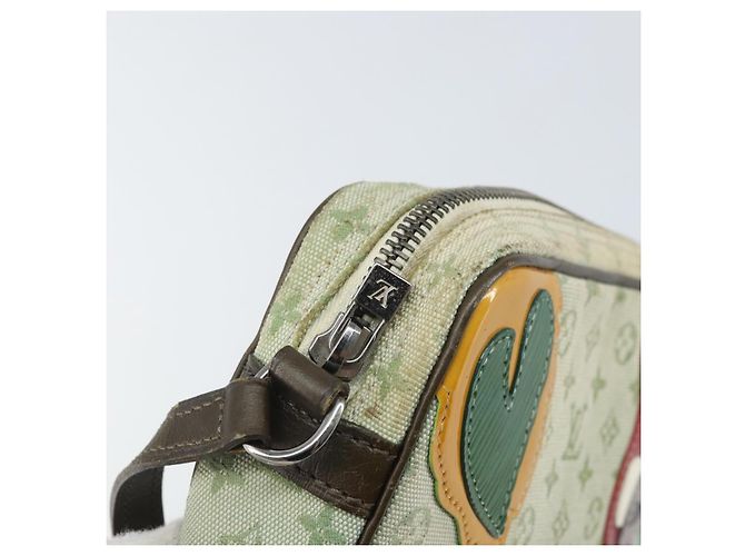 LOUIS VUITTON Mini Tale de Fe Pochette Accessorio Pouch Khaki M92274 Auth ep13094 Cachi - vista 18