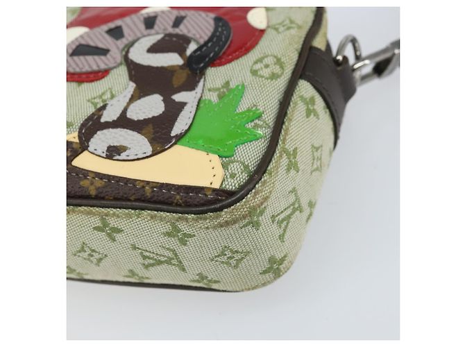 LOUIS VUITTON Mini Tale de Fe Pochette Accessorio Pouch Khaki M92274 Auth ep13094 Cachi - vista 9